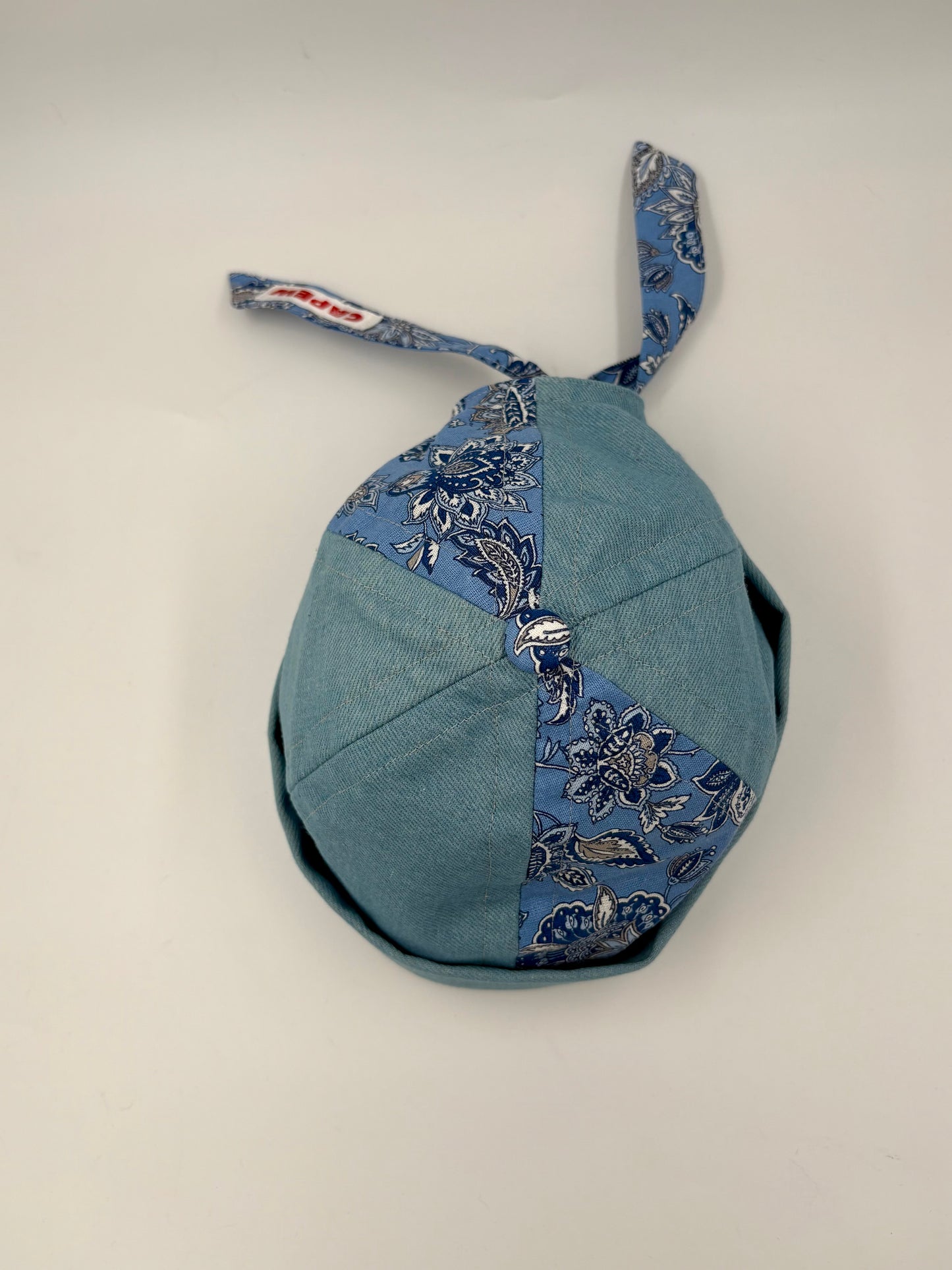 Docker « Fleurs provençales bleues » - Adulte