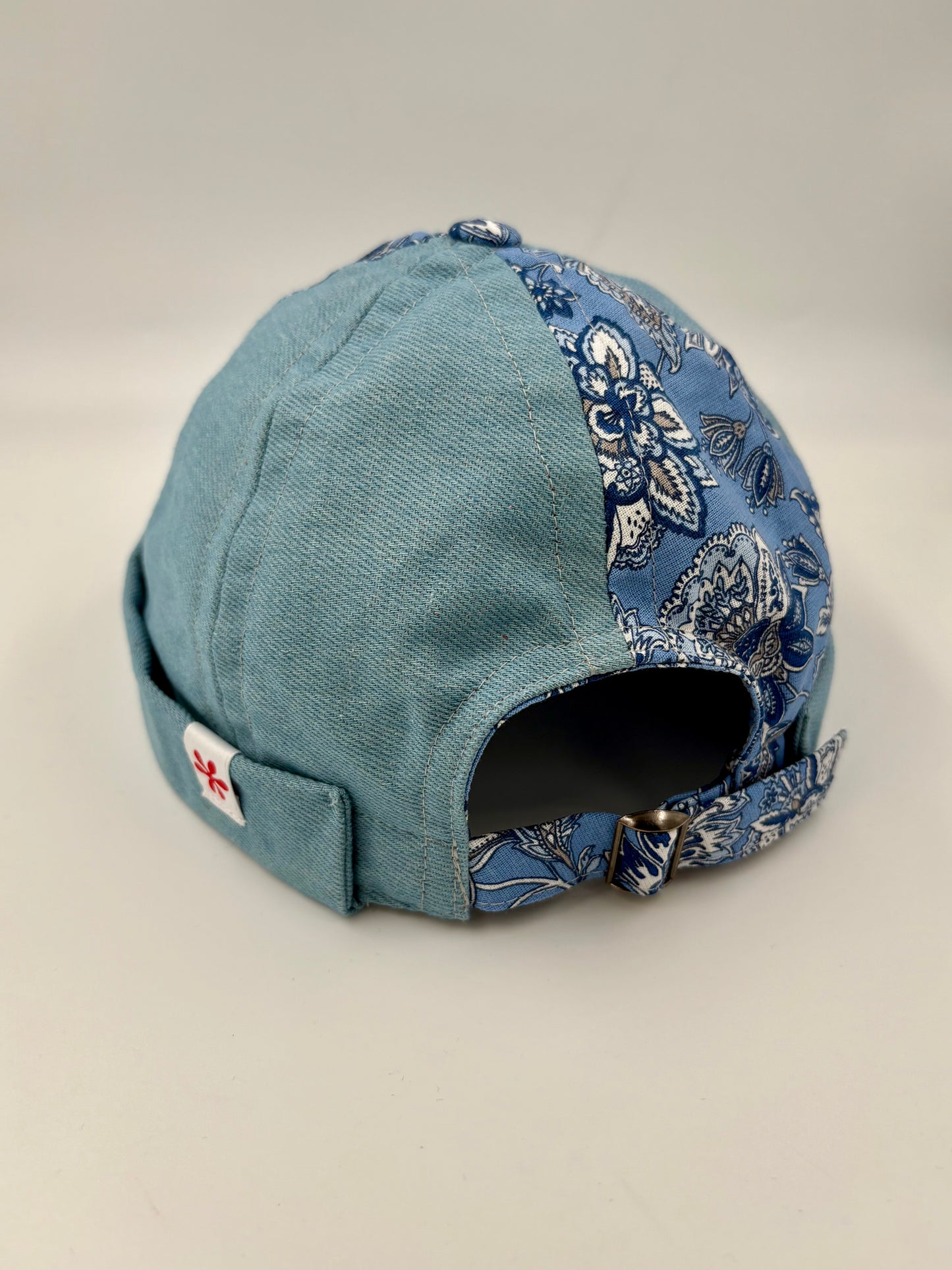 Docker « Fleurs provençales bleues » - Adulte