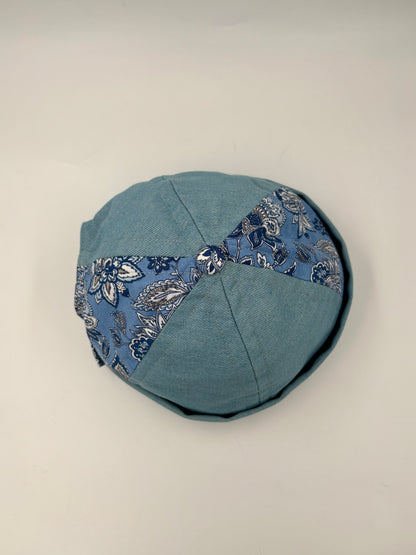 Docker « Fleurs provençales bleues » - Adulte