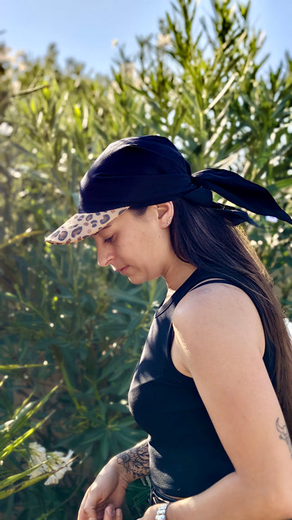 Casquette foulard - Léopard