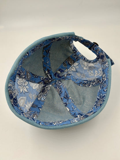Docker « Fleurs provençales bleues » - Adulte